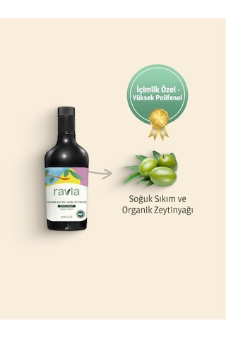 Ravla Organik Zeytinyağı Bebek ve Çocuklara Özel Yüksek Polifenol Serisi 500 ML