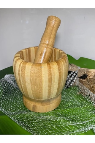 Ahşap Havan 10x9cm
