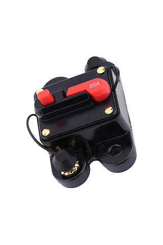 Xiyyadms 12v Otomobil Devre Kesici - 150a Yeniden Kurulan Sigorta Kutusu, Akım Aşımı Koruma, Kolay Kullanım Anahtarlı, Alüminyum Alaşımlı Diğer