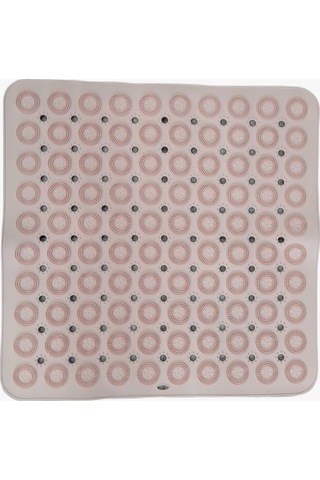 İsgstore Kare Masajlı Silikon Banyo & Duş Kaydırmazı Pembe 2 Adet Pembe
