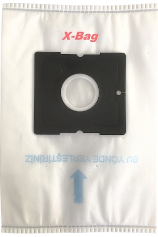 X-Bag Arçelik Uyumlu S 4961 TornadoFlex Süpürge Toz Torbası 15 Adet Standart