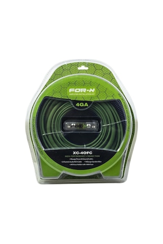 For X Oto Anfi Kablo Seti 4ga Bakır Xc-40fc