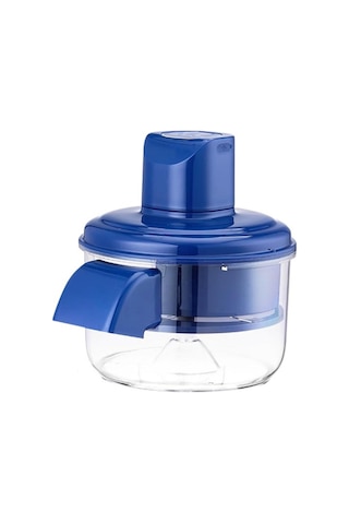 Vkemall 50w Motorlu Elektrikli Soğan Soyma Makinesi, 20 Saniyede Hızlı Meyve Sebze Soyma, Şarjlı 304 Paslanmaz Çelik, Ev Ve Ticari Kullanım Mavi