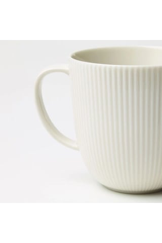 Ikea Ofantlıgt Porselen Kupa 9 Cm 310 Ml Beyaz 1 Parça