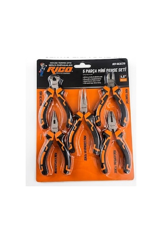 Rico Rc-0376 5 Parça Mini Pense Seti Çok Renkli