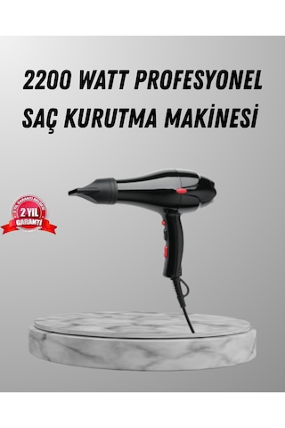 Saç Kurutma & Fön Makinesi 2200w Fön Makinesi Profesyonel Ac Motor, Soğuk Ve Sıcak Üfleme