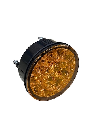 24vv Sinyal Lambası 16 Ledli Yuvarlak 98 Mm