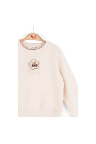 Kız Çocuk Nancy Sweat Nk-39609 KREM