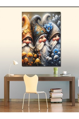 Kanvas Tablo Sevimli Cüceler 50cmx70cm