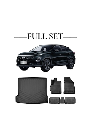 Chery Omoda 5 2022+ Araca Özel Bagaj Havuzu Ve 4d Paspas Takımı Premium