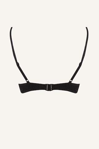 Defacto Regular Fıt Desenli Siyah Bikini Üstü E1539ax26smbk81 Siyah-bk81