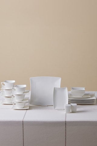 Karaca  Forever Bone Perfect White 32 Parça 6 Kişilik Kahvaltı Takımı