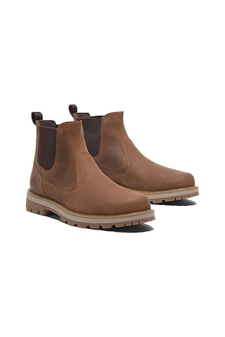 Timberland Tımberland Britton Road Mid Chelsea Boot Erkek Günlük Bot Tb0a6a4wem61 Kahverengi Kahverengi