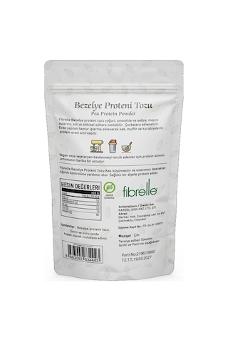 Fibrelle Bezelye Protein 100 G