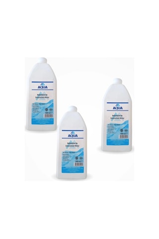 Aqua Deiyonize Su Distile Su 1 Lt - 3 Adet