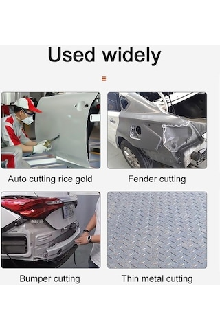 Tongxida Otomobil Metal Pnömatik Testere, Güçlü Kesme Aleti, Demir Testeresi, Araba Tamir Aksesuarı