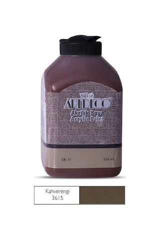 Artdeco Akrilik Ahşap Boyası 500 Ml 3615 Kahverengi