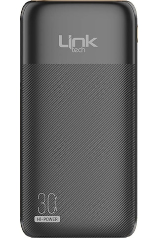 Linktech PD13 Premium PD 30 W 10000 mAh Hızlı Şarj Powerbank Siyah