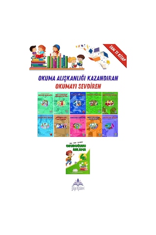 4. Sınıf Okuma Alışkanlığı Kazandıran Okumayı Sevdiren Tam 11 Kitap -6