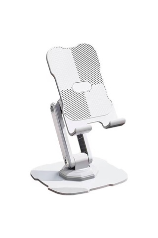 Masaüstü Telefon & Tablet Tutucu Standı Karbon Çelik Gövde 40 Kg Taşıma Kapasitesi 360 Dönen Başlık