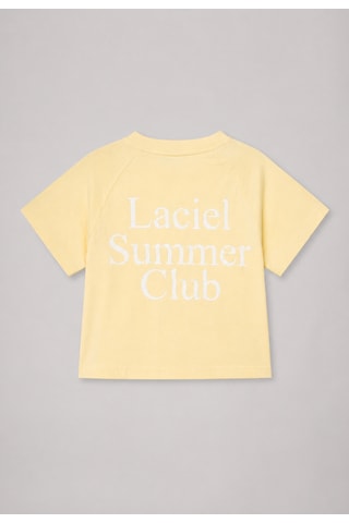 Baby Lory Kids Store Laciel Summer Club Tshirt Açık Sarı