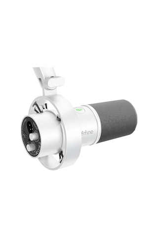 Fifine K688 Usb-xlr Beyaz Dinamik Yayinci Bilgisayar Mikrofonu