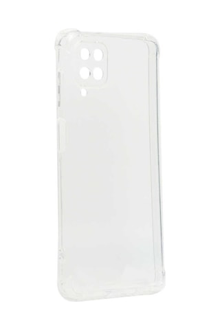 Galaxy A12 Kılıf Zore Kamera Korumalı Nitro Anti Shock Silikon Renksiz