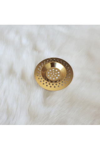 Gold Paslanmaz Çelik Lavabo Süzgeci 2 No Çap:7cm