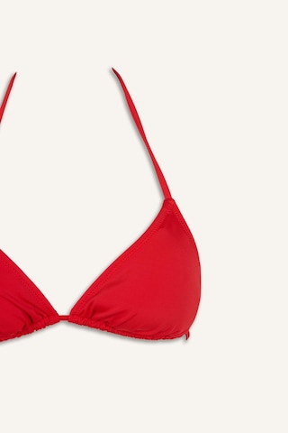 Defacto Regular Fıt Üçgen Bikini Üstü T3666az26smrd197 Kırmızı-rd197