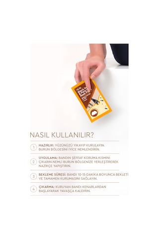 Mjcare Nose Patch - Siyah Nokta Ve Gözenek İçin Temizleyici Burun Bandı 20'li