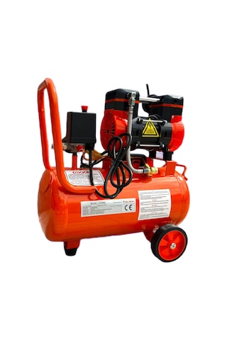 Mil-Tech 24 Litre Ultra Sessiz Yağsız Süper Hızlı Hava Kompresörü