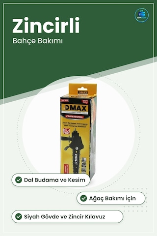 Zincirli Dal Budama Testere Aparatı Ahşap Ve Ağaç Kesimi İçin Bah