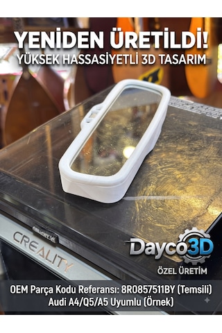 Audi A4 Q5 A5 Uyumlu Otomatik Kararan İç Dikiz Aynası Plastik Gövde 8r0857511by Muadili 0