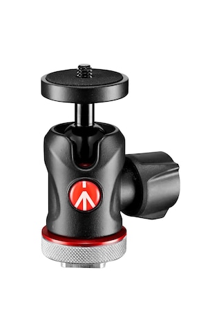 Manfrotto Mh492Lcd-Bh Micro Ball Head With Cold Shoe