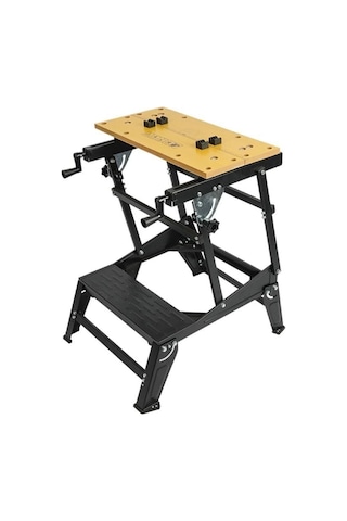 Workpro Wp289027 100kg 6 Kademe Ayarlanabilir Profesyonel Katlanabilir Çalışma Tezgâhı Fr Wp289027