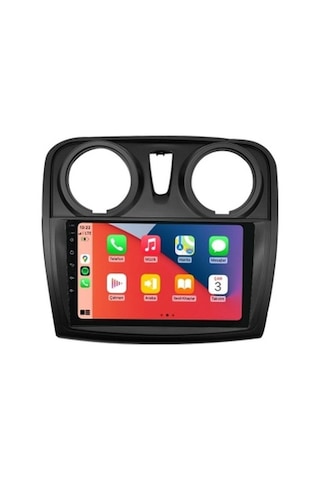 Aln Dacia Sandero 2013-2020 4gb Ram 32gb Hafıza 4 Çekirdek Carplay Android Multimedya 9"