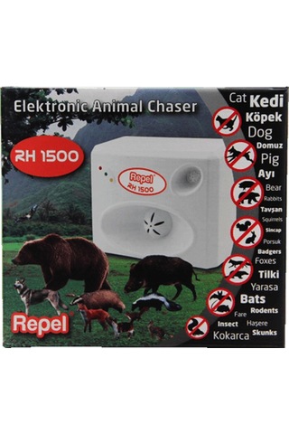 Repel Elektronik Kedi Köpek Hayvan Kovucu 1500 M2