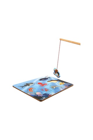 Rossie Ahşap Balık Tutma Oyunu Ve Puzzle