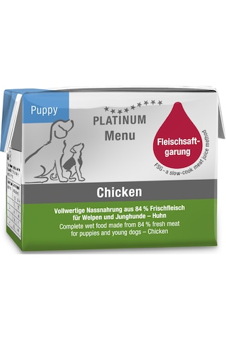 Platinum Tavuklu Yavru Yaş Köpek Maması 90gr