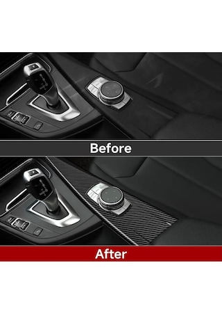 Bmw F30 Nbt Kontrol Paneli Konsol Kaplama Karbon Model