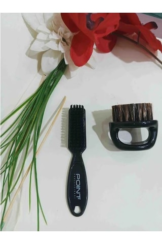 Smp Berber Ense Fırçası Fade Fırça 2 Li Set Profesyonel