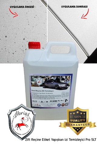 Zift Reçine Yapışkan İzi Temizleyici Pro 5lt
