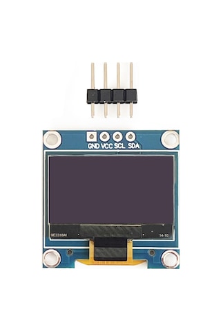 0.96" Mavi Yeşil Dual Color Oled Lcd Ekran I2c Iıc Communication Display