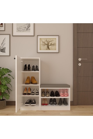 Asra Trend Beyaz Ayakkabılık A-11 Çok Renkli