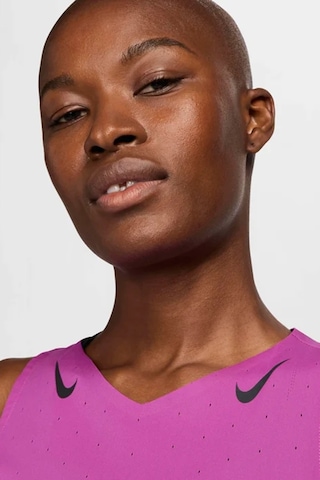 Nike Dri Fit Aeroswift Running Adv Singlet Tank Top Purple Lazer Kesim Koşu Atleti Mor Fn2504-518 Fs