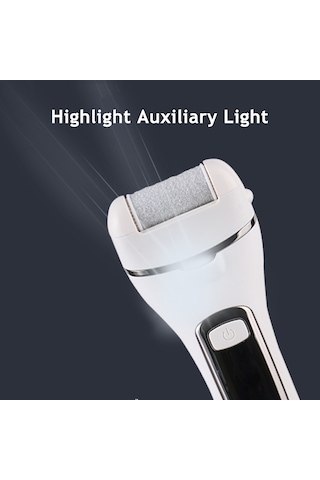 Moveevo Elektrikli Şarj Edilebilir Ayak Öğütücü Dijital Ekran Nasır Sökücü Ayak Pedikür Aletleri Seti Ölü Deriyi