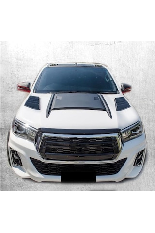 Toyota Hilux Revo Rocco 2015-2019 Kaput Üstü Koruma Kaplama Scoop