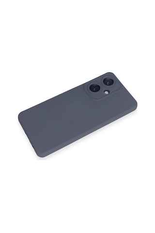 Newface - 665 - Vivo Y27 Kılıf Nano İçi Kadife Silikon - Csmo-tex - - Gri