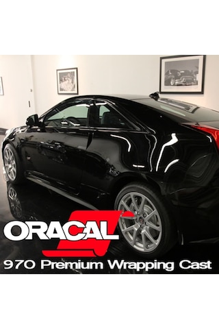 Oracal 970 Seri Hava Kanallı Parlak Siyah Cast Araç Kaplama Folyo