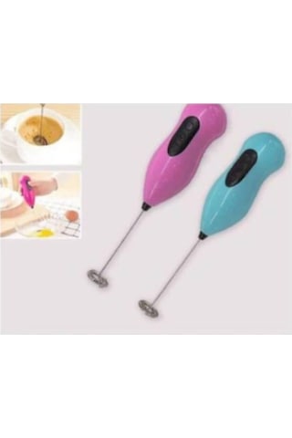Yclshop Mini Mikser Kahve Süt Köpürtücü Karıştırıcı Cappucino Mixer Pilli Çırpıcı